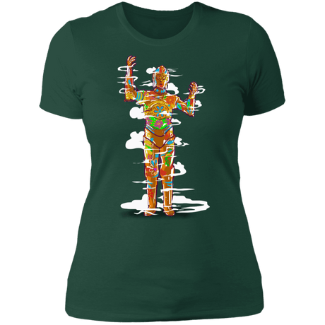 T-Shirts Forest Green / S C Trippy O Women's Premium T-Shirt
