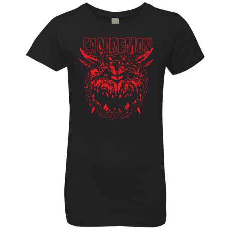 T-Shirts Black / YXS Cacodemon Girls Premium T-Shirt