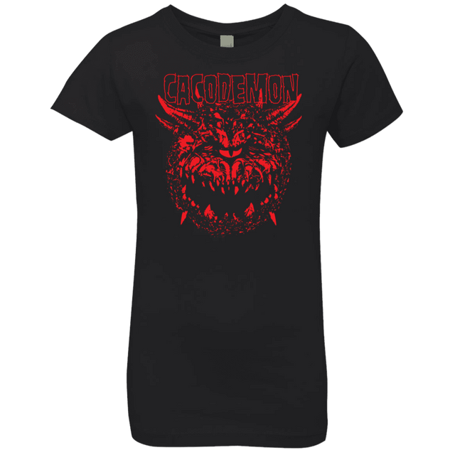 T-Shirts Black / YXS Cacodemon Girls Premium T-Shirt