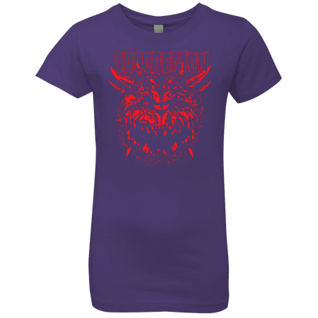 T-Shirts Purple Rush / YXS Cacodemon Girls Premium T-Shirt