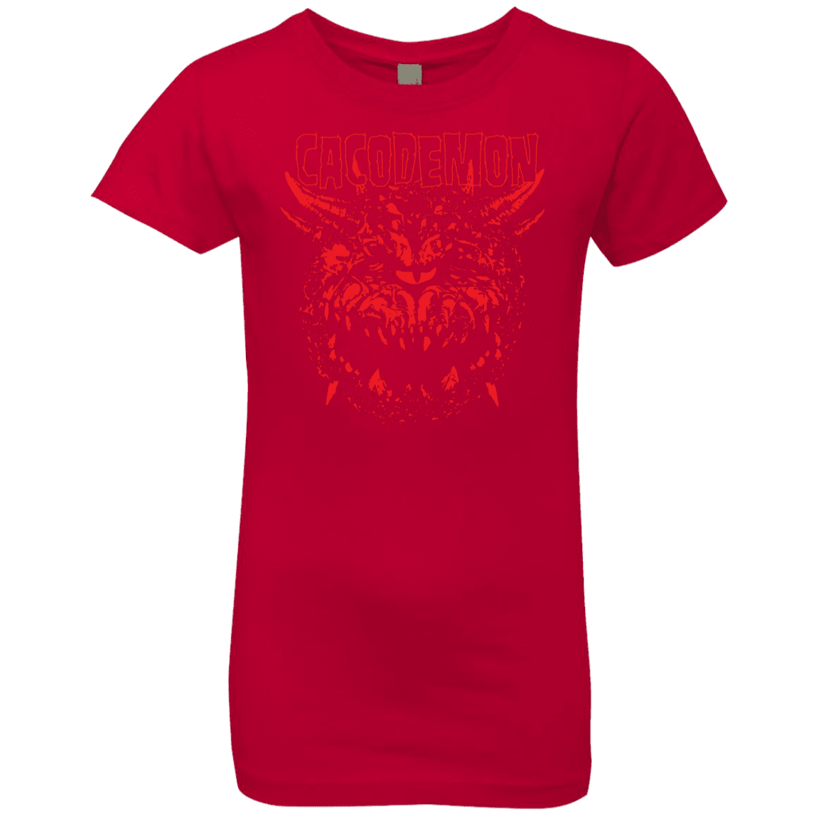 T-Shirts Red / YXS Cacodemon Girls Premium T-Shirt