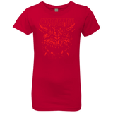 T-Shirts Red / YXS Cacodemon Girls Premium T-Shirt