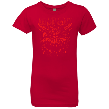 T-Shirts Red / YXS Cacodemon Girls Premium T-Shirt