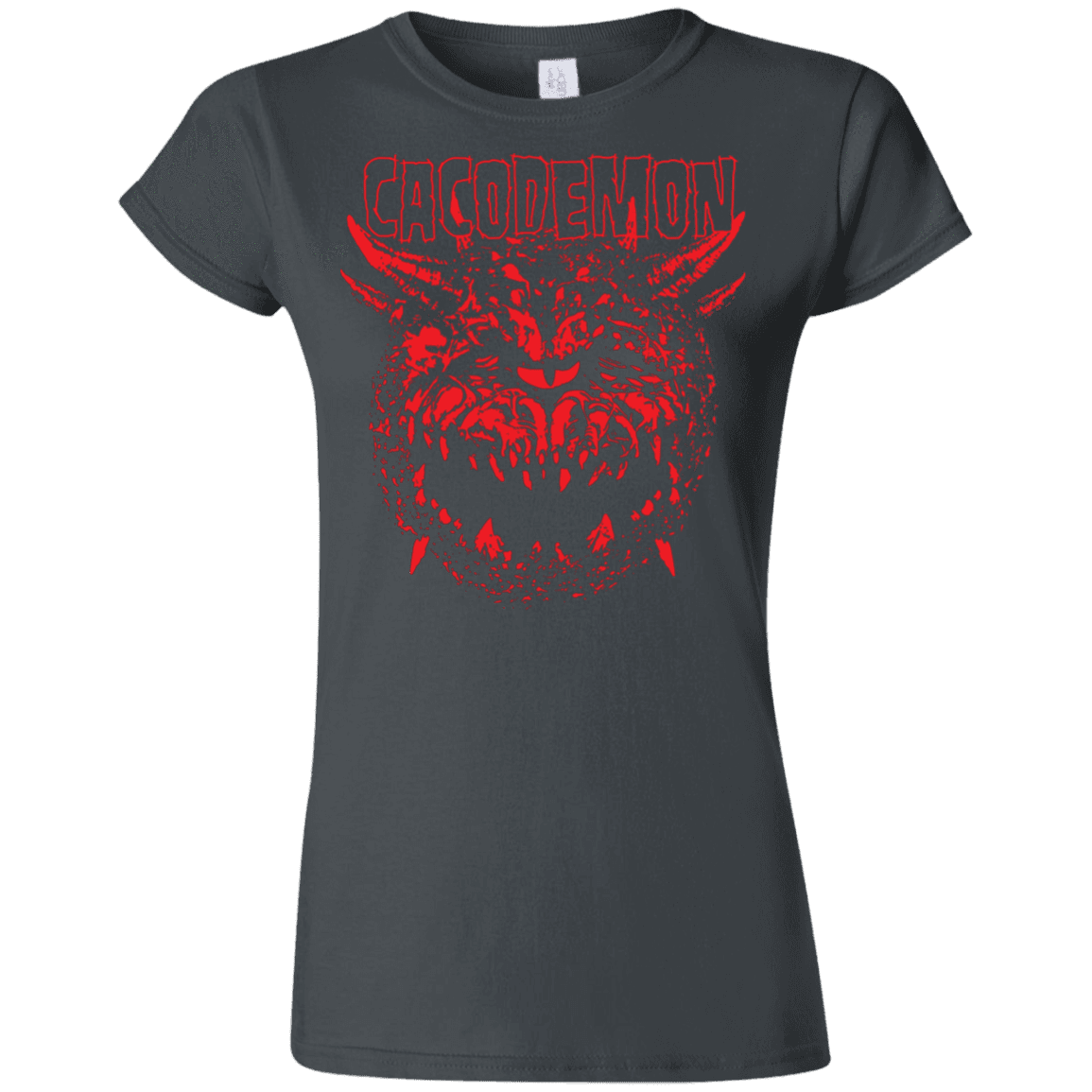 T-Shirts Charcoal / S Cacodemon Junior Slimmer-Fit T-Shirt