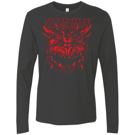 T-Shirts Heavy Metal / S Cacodemon Men's Premium Long Sleeve