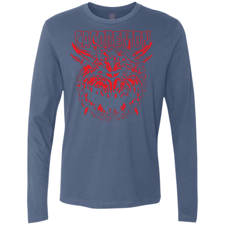 T-Shirts Indigo / S Cacodemon Men's Premium Long Sleeve