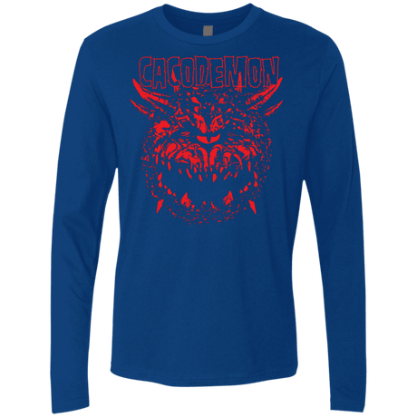 T-Shirts Royal / S Cacodemon Men's Premium Long Sleeve