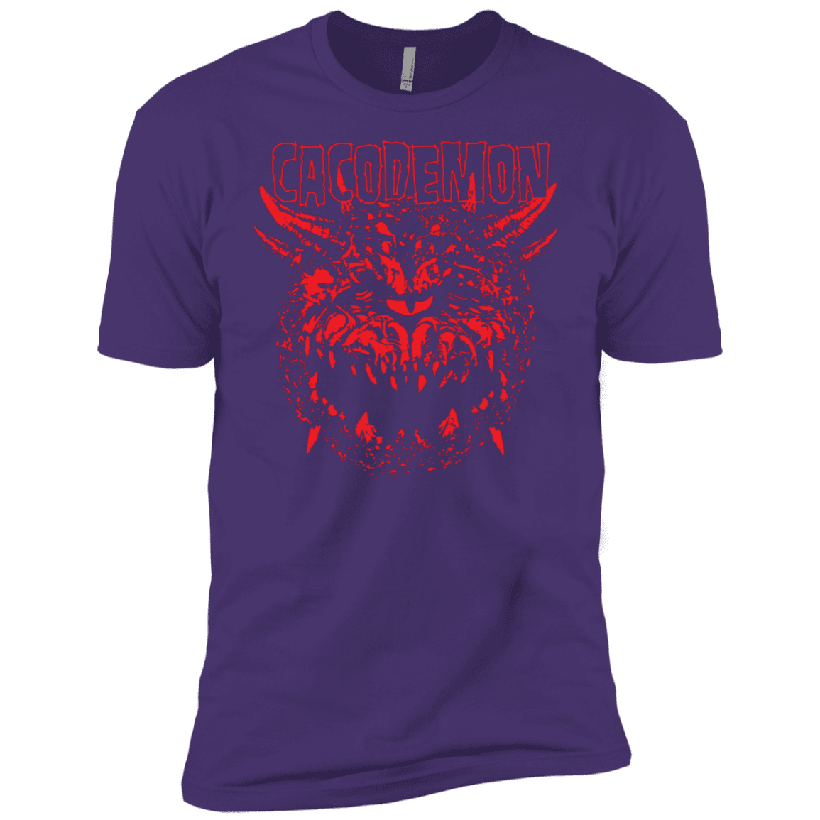 T-Shirts Purple Rush/ / X-Small Cacodemon Men's Premium T-Shirt