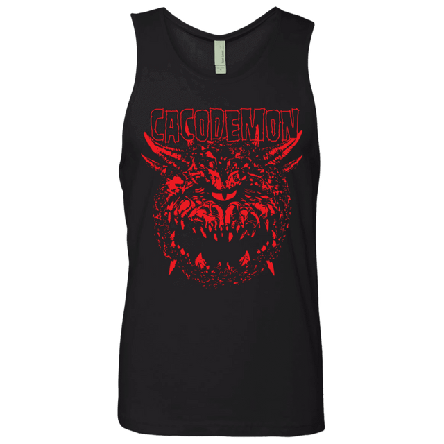 T-Shirts Black / S Cacodemon Men's Premium Tank Top