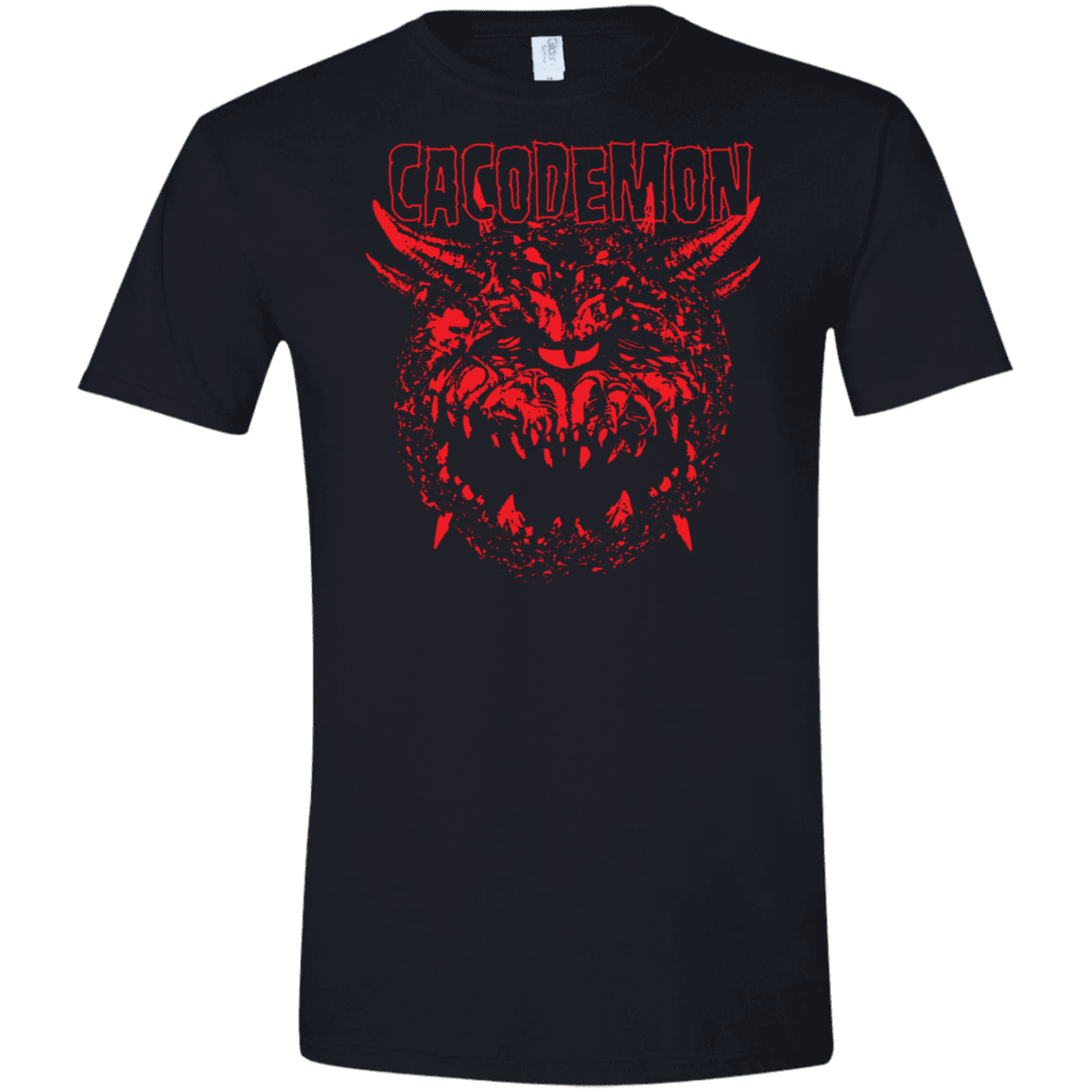 T-Shirts Black / X-Small Cacodemon Men's Semi-Fitted Softstyle