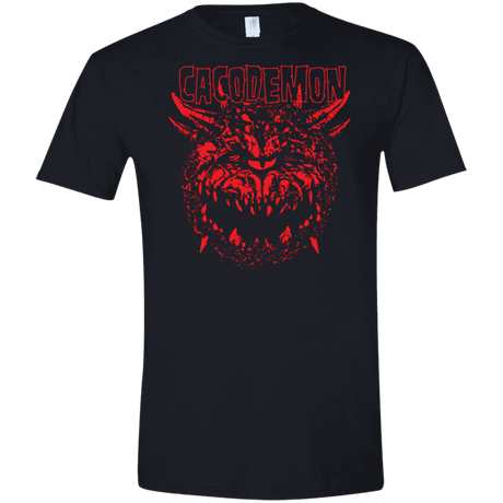 T-Shirts Black / X-Small Cacodemon Men's Semi-Fitted Softstyle