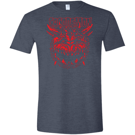 T-Shirts Heather Navy / S Cacodemon Men's Semi-Fitted Softstyle