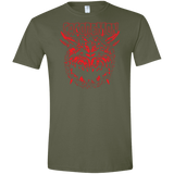 T-Shirts Military Green / S Cacodemon Men's Semi-Fitted Softstyle