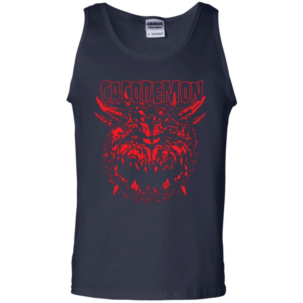 T-Shirts Navy / S Cacodemon Men's Tank Top