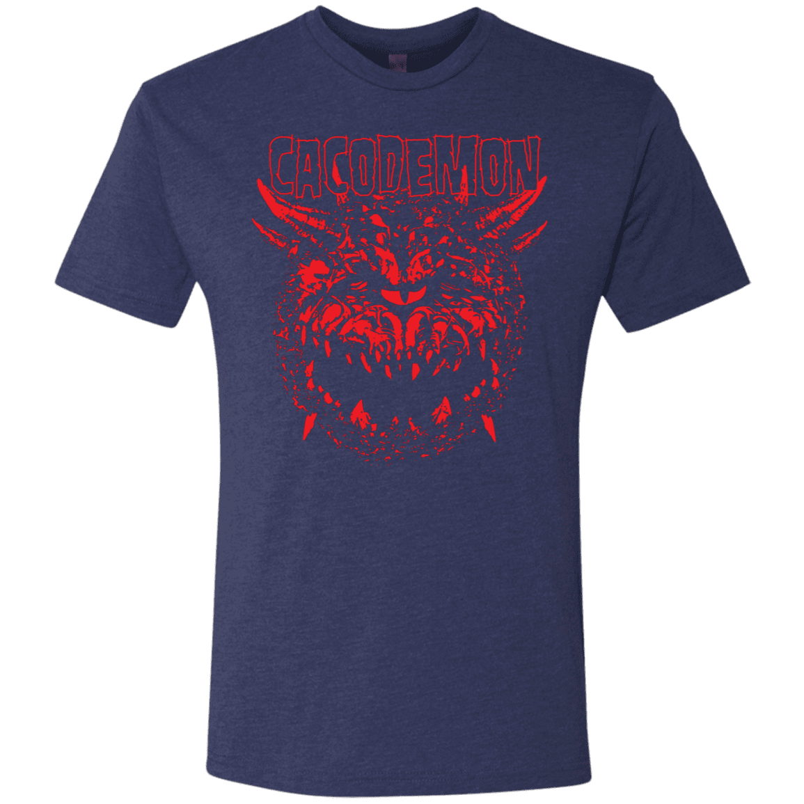 T-Shirts Vintage Navy / S Cacodemon Men's Triblend T-Shirt