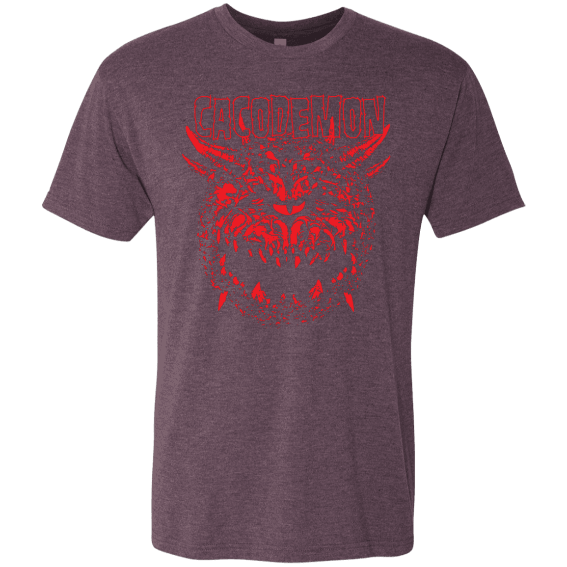 T-Shirts Vintage Purple / S Cacodemon Men's Triblend T-Shirt