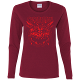 T-Shirts Cardinal / S Cacodemon Women's Long Sleeve T-Shirt