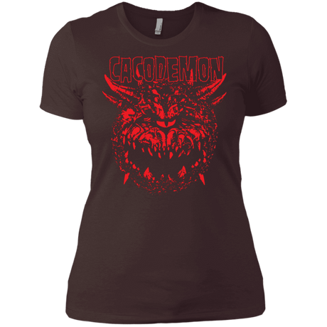 T-Shirts Dark Chocolate / X-Small Cacodemon Women's Premium T-Shirt