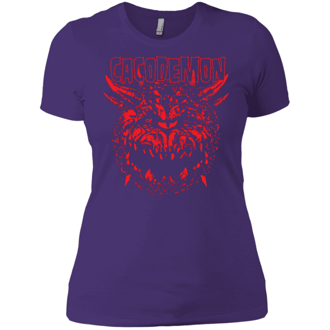 T-Shirts Purple Rush/ / X-Small Cacodemon Women's Premium T-Shirt