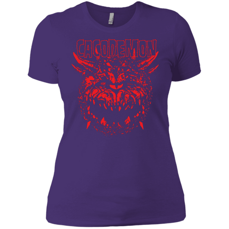 T-Shirts Purple Rush/ / X-Small Cacodemon Women's Premium T-Shirt