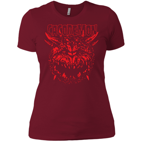 T-Shirts Scarlet / X-Small Cacodemon Women's Premium T-Shirt