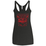 T-Shirts Vintage Black / X-Small Cacodemon Women's Triblend Racerback Tank