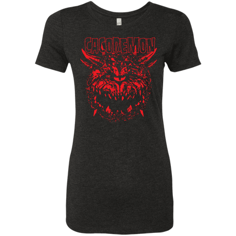 T-Shirts Vintage Black / S Cacodemon Women's Triblend T-Shirt