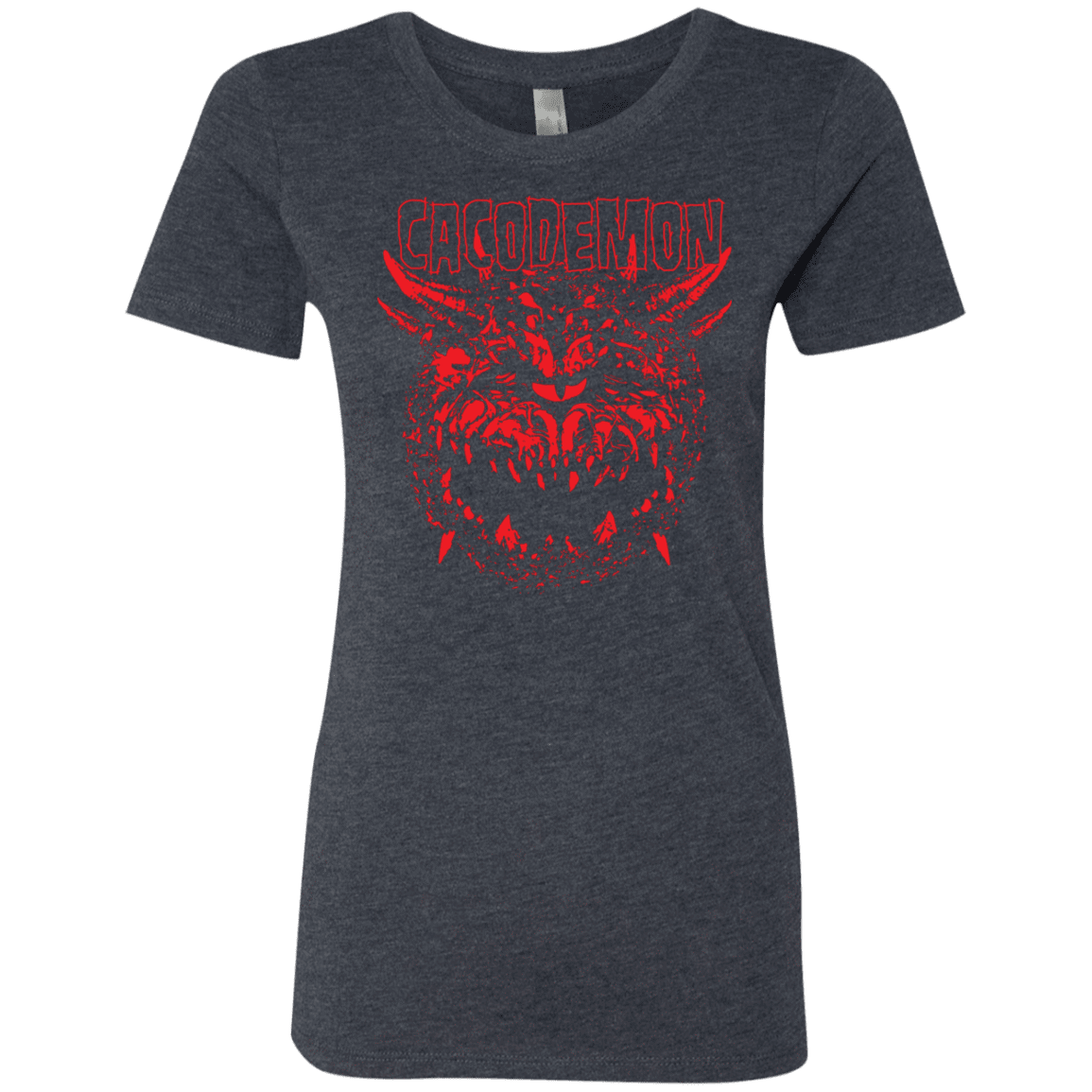 T-Shirts Vintage Navy / S Cacodemon Women's Triblend T-Shirt