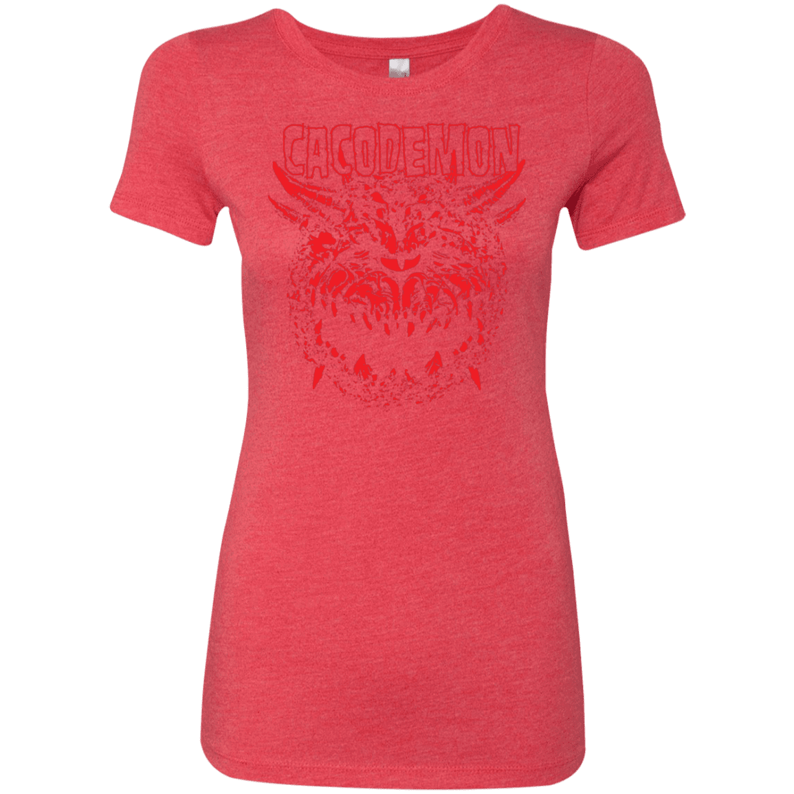 T-Shirts Vintage Red / S Cacodemon Women's Triblend T-Shirt