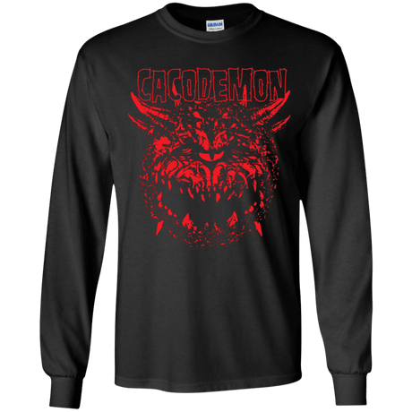 T-Shirts Black / YS Cacodemon Youth Long Sleeve T-Shirt