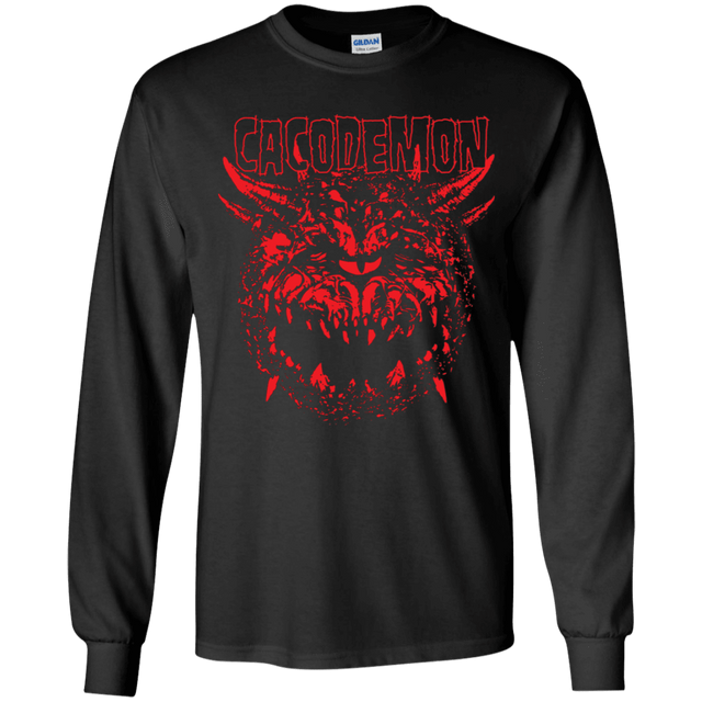 T-Shirts Black / YS Cacodemon Youth Long Sleeve T-Shirt