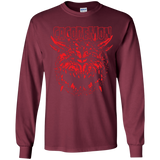 T-Shirts Maroon / YS Cacodemon Youth Long Sleeve T-Shirt