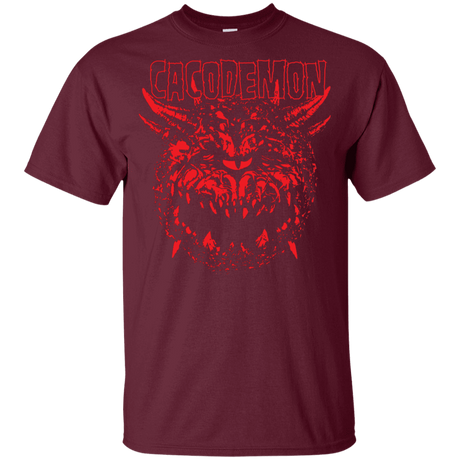 T-Shirts Maroon / YXS Cacodemon Youth T-Shirt