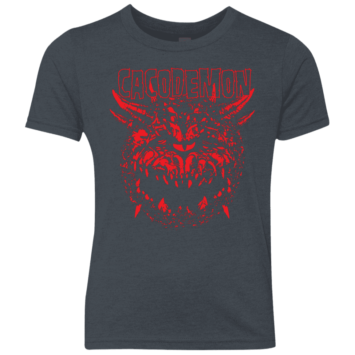 T-Shirts Vintage Navy / YXS Cacodemon Youth Triblend T-Shirt