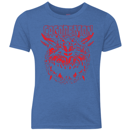 T-Shirts Vintage Royal / YXS Cacodemon Youth Triblend T-Shirt
