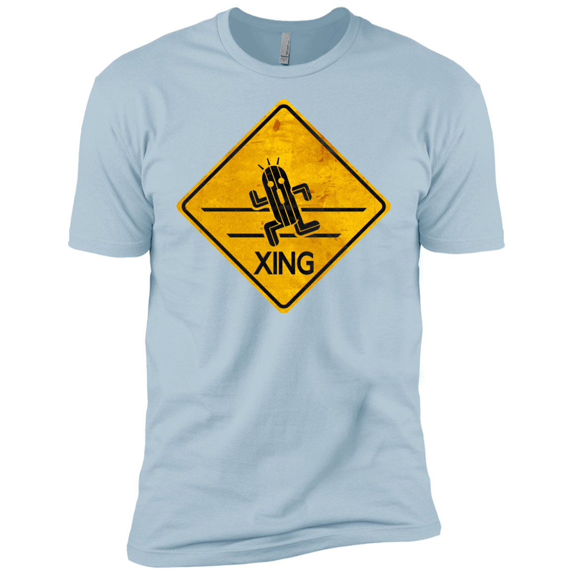 T-Shirts Light Blue / YXS Cactuar Crossing Boys Premium T-Shirt