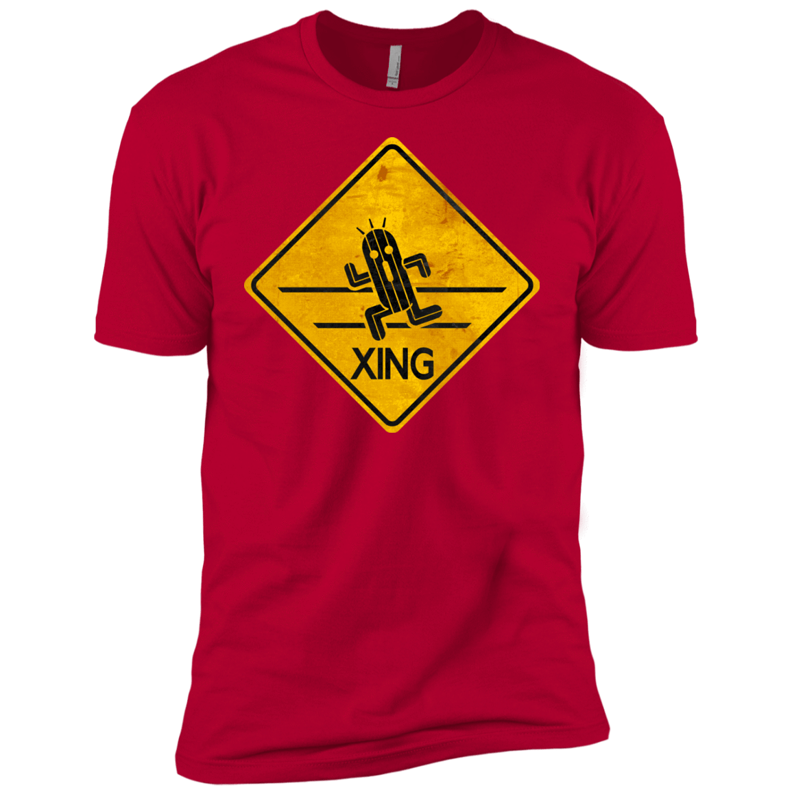 T-Shirts Red / YXS Cactuar Crossing Boys Premium T-Shirt