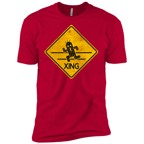 T-Shirts Red / YXS Cactuar Crossing Boys Premium T-Shirt
