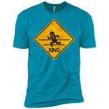 T-Shirts Turquoise / YXS Cactuar Crossing Boys Premium T-Shirt