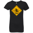 T-Shirts Black / YXS Cactuar Crossing Girls Premium T-Shirt