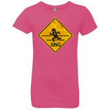 T-Shirts Hot Pink / YXS Cactuar Crossing Girls Premium T-Shirt