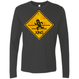 T-Shirts Heavy Metal / Small Cactuar Crossing Men's Premium Long Sleeve