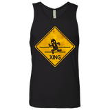 T-Shirts Black / Small Cactuar Crossing Men's Premium Tank Top