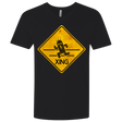 T-Shirts Black / X-Small Cactuar Crossing Men's Premium V-Neck