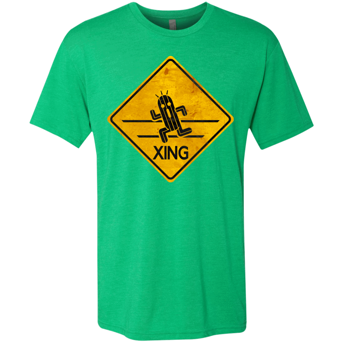 T-Shirts Envy / Small Cactuar Crossing Men's Triblend T-Shirt