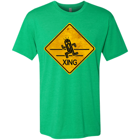 T-Shirts Envy / Small Cactuar Crossing Men's Triblend T-Shirt