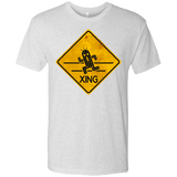 T-Shirts Heather White / Small Cactuar Crossing Men's Triblend T-Shirt