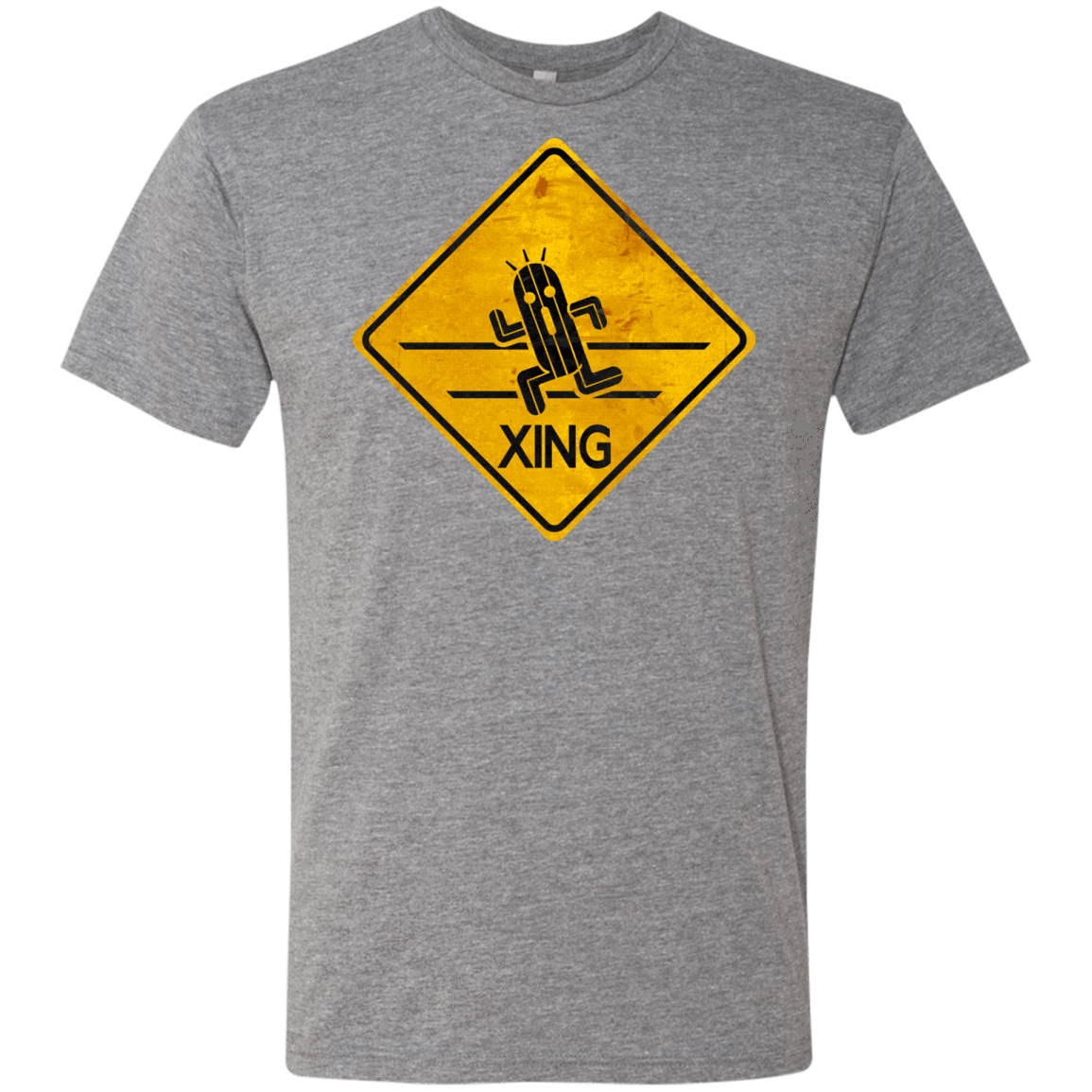T-Shirts Premium Heather / Small Cactuar Crossing Men's Triblend T-Shirt