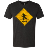 T-Shirts Vintage Black / Small Cactuar Crossing Men's Triblend T-Shirt