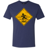T-Shirts Vintage Navy / Small Cactuar Crossing Men's Triblend T-Shirt